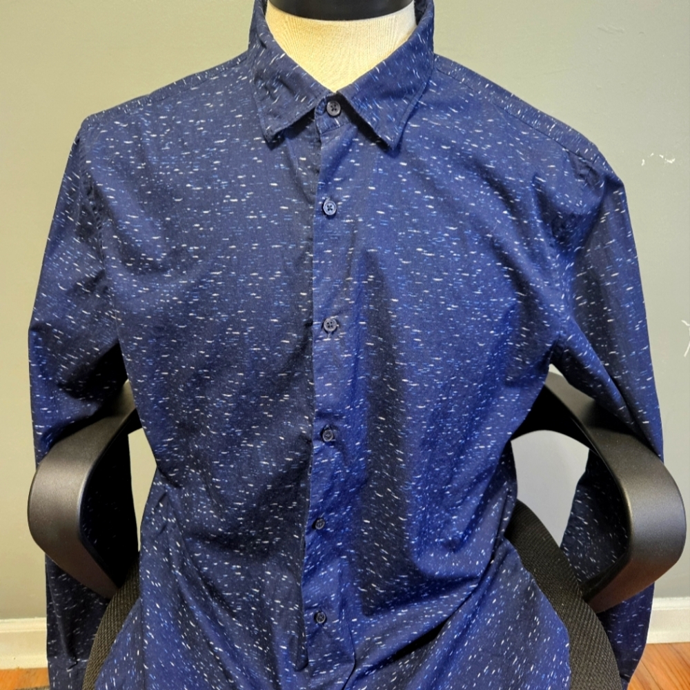 Vintage Blue button down shirt